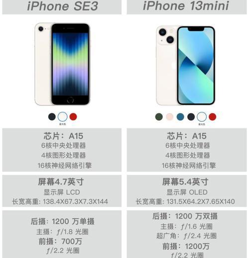 iPhone SE与iPhone 7参数对比？哪个更值得购买？